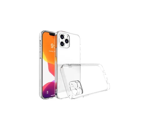 Apple iPhone 13 Pro Kılıf Lüx Şeffaf Silikon