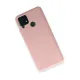 Realme C15 Kılıf Nano içi Kadife Silikon - Pudra