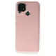 Realme C15 Kılıf Nano içi Kadife Silikon - Pudra