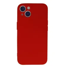 Apple iPhone 13 Mini Kılıf Nano içi Kadife Silikon - Kırmızı