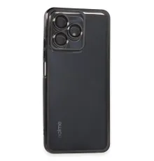 Realme C53 Kılıf Lensli Silikon - Siyah
