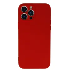 Apple iPhone 13 Pro Kılıf Nano içi Kadife Silikon - Kırmızı