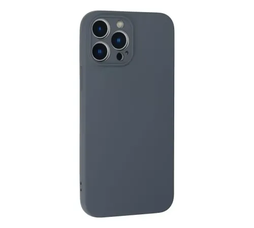 Apple iPhone 13 Pro Kılıf Nano içi Kadife Silikon - Gri