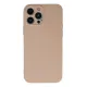 Apple iPhone 13 Pro Kılıf Nano içi Kadife Silikon - Pudra