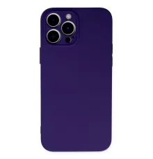 Apple iPhone 13 Pro Kılıf Nano içi Kadife Silikon - Mor