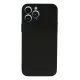 Apple iPhone 13 Pro Max Kılıf Nano içi Kadife Silikon - Siyah