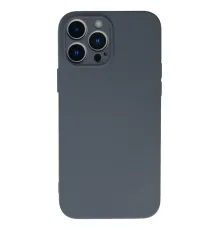 Apple iPhone 13 Pro Max Kılıf Nano içi Kadife Silikon - Gri
