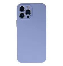 Apple iPhone 13 Pro Max Kılıf Nano içi Kadife Silikon - Lila