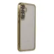 Samsung Galaxy S23 FE Kılıf Lensli Silikon - Gold