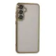 Samsung Galaxy S23 FE Kılıf Lensli Silikon - Gold