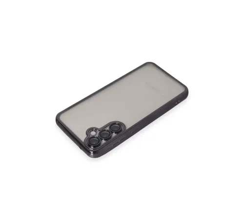 Samsung Galaxy S23 FE Kılıf Lensli Silikon - Mor