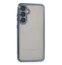 Samsung Galaxy S23 FE Kılıf Lensli Silikon - Açık Mavi