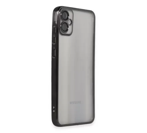 Samsung Galaxy A05 Kılıf Lensli Silikon - Siyah