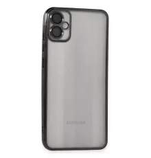 Samsung Galaxy A05 Kılıf Lensli Silikon - Siyah