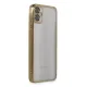 Samsung Galaxy A05 Kılıf Lensli Silikon - Gold