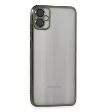 Samsung Galaxy A05 Kılıf Lensli Silikon - Yeşil
