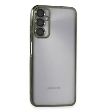 Samsung Galaxy A05S Kılıf Lensli Silikon - Yeşil