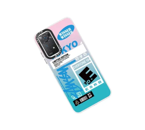 Xiaomi Redmi Note 11 Pro Kılıf Estoril Desenli Kapak - Estoril - 1