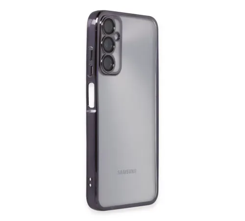 Samsung Galaxy A05S Kılıf Lensli Silikon - Mor
