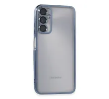 Samsung Galaxy A05S Kılıf Lensli Silikon - Açık Mavi