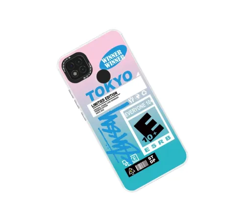 Xiaomi Redmi 9C Kılıf Estoril Desenli Kapak - Estoril - 1