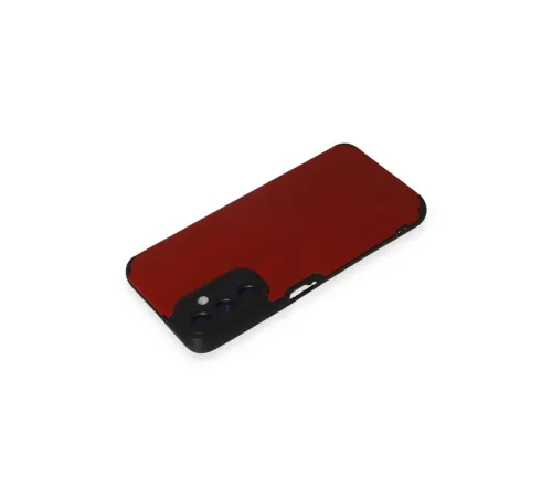 Samsung Galaxy A05S Kılıf Loop Deri Silikon - Kırmızı