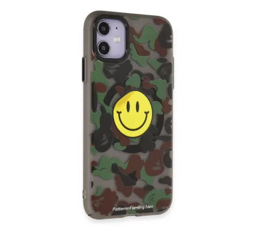 Apple iPhone 11 Kılıf Apollo Magneticsafe Desenli Kapak - Apollo Siyah - 4