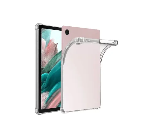 Samsung Galaxy Tab A9 Plus Kılıf Anti Shock Tablet Silikon - Şeffaf