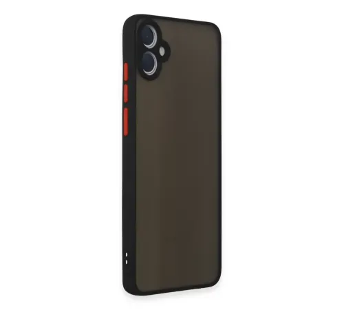 Samsung Galaxy A05 Kılıf Montreal Silikon Kapak - Siyah