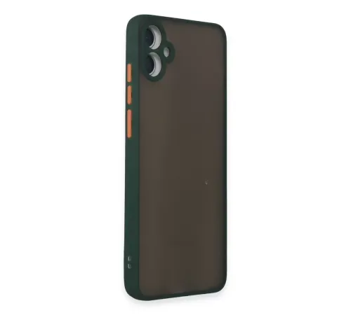 Samsung Galaxy A05 Kılıf Montreal Silikon Kapak - Yeşil