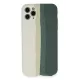 Apple iPhone 11 Pro Kılıf Ebruli Lansman Silikon - Beyaz-Gri