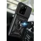 Xiaomi Mi 13T Pro Kılıf Pars Lens Yüzüklü Silikon - Yeşil