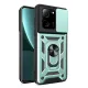 Xiaomi Mi 13T Pro Kılıf Pars Lens Yüzüklü Silikon - Yeşil