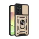 Samsung Galaxy A05 Kılıf Pars Lens Yüzüklü Silikon - Gold