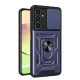 Samsung Galaxy A05S Kılıf Pars Lens Yüzüklü Silikon - Lacivert
