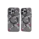 Apple iPhone 13 Pro Kılıf Apollo Magneticsafe Desenli Kapak - Apollo Siyah - 3