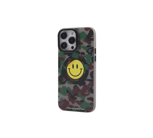 Apple iPhone 13 Pro Kılıf Apollo Magneticsafe Desenli Kapak - Apollo Siyah - 4