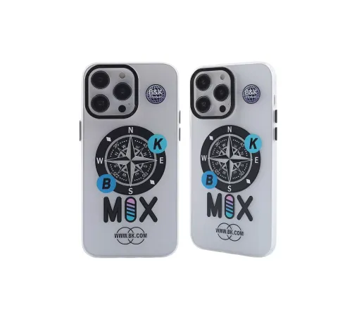 Apple iPhone 13 Pro Kılıf Apollo Magneticsafe Desenli Kapak - Apollo Şeffaf - 3