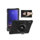 Samsung Galaxy X610 Tab S9 FE Plus 12.4 Kılıf Amazing Tablet Kapak - Siyah