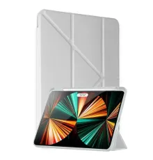 Huawei MatePad Air 11.5 Kılıf Kalemlikli Mars Tablet Kılıfı - Gri