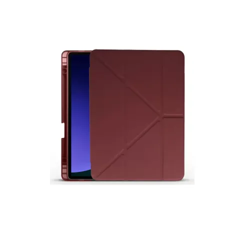 Huawei Honor Pad X9 11.5 Kılıf Kalemlikli Mars Tablet Kılıfı - Mürdüm