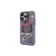 Apple iPhone 14 Pro Kılıf Apollo Magneticsafe Desenli Kapak - Apollo Mor - 2