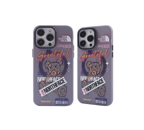 Apple iPhone 14 Pro Kılıf Apollo Magneticsafe Desenli Kapak - Apollo Mor - 2