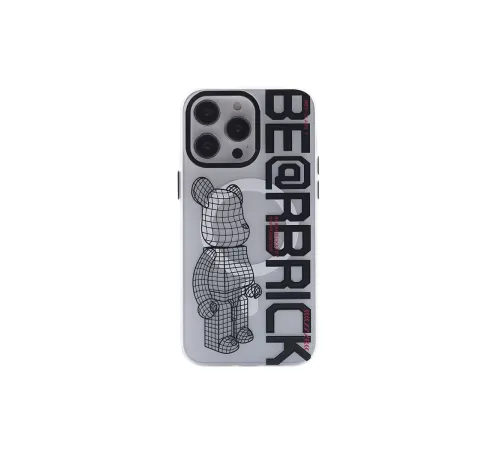 Apple iPhone 14 Pro Kılıf Apollo Magneticsafe Desenli Kapak - Apollo Şeffaf - 1