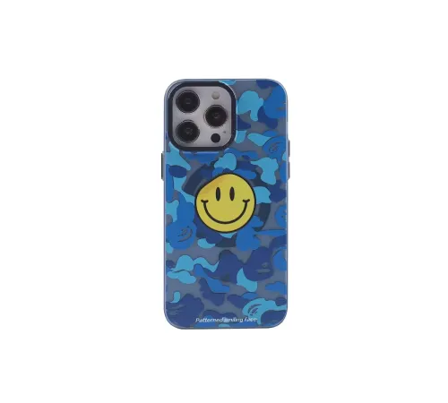 Apple iPhone 14 Pro Kılıf Apollo Magneticsafe Desenli Kapak - Apollo Mavi - 1