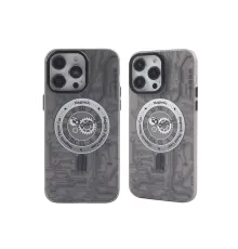 Apple iPhone 14 Pro Max Kılıf Apollo Magneticsafe Desenli Kapak - Apollo Siyah - 1