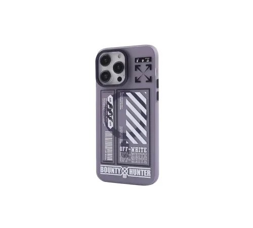 Apple iPhone 14 Pro Max Kılıf Apollo Magneticsafe Desenli Kapak - Apollo Mor - 1