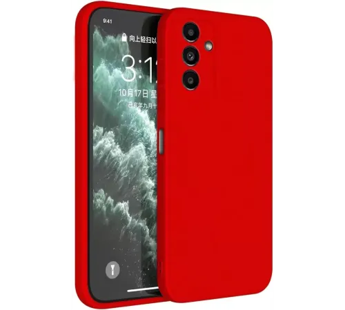 Samsung Galaxy S23 FE Kılıf First Silikon - Kırmızı