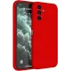 Samsung Galaxy S23 FE Kılıf First Silikon - Kırmızı