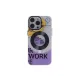 Apple iPhone 14 Pro Max Kılıf Apollo Magneticsafe Desenli Kapak - Apollo Şeffaf - 6